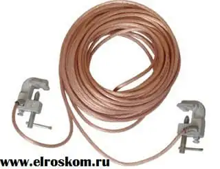 Переносное заземление ЗПМ-1М